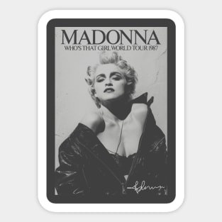 Madonna World Tour 1987 Sticker